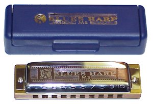 Hohner 532 Blues Harmonica, Key of Eb