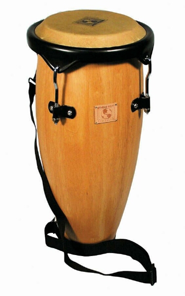 World Beat WB2040 Caribe Conga Natural Wood - 21 Inches Tall