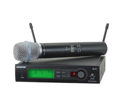 Shure SLX24/Beta87A Wireless Handheld System