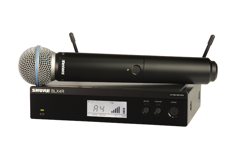 Shure BLX24R/B58-J11 Wireless Handheld System