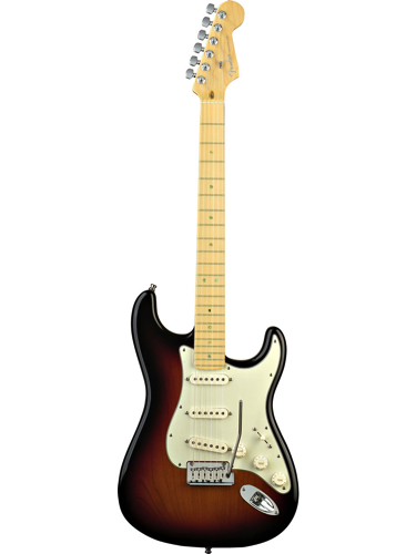 Fender American Deluxe Stratocaster 3-Color Sunburst Maple Fretboard With Hardshell Case