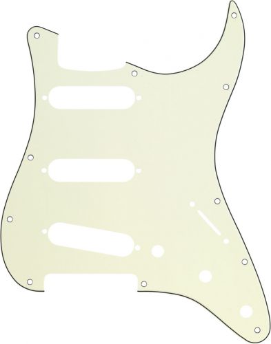 Fender American Standard Strat 11-Hole Pickguard, Mint Green