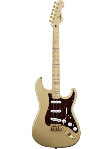 Fender Deluxe Players Strat Honey Blonde Maple Fingerboard With Gig Bag