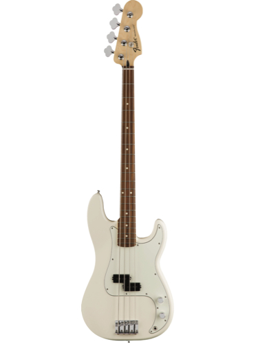 Fender Standard Precision Bass Arctic White Pau Ferro Fingerboard
