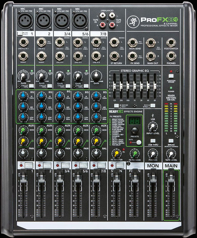 Mackie ProFX8v2 Mixer