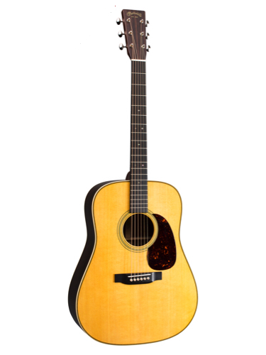 Martin HD-28 Acoustic Guitar With Gold Plus Thinline Pickup