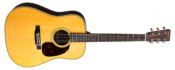 Martin HD-28 Acoustic Guitar With Gold Plus Thinline Pickup Side