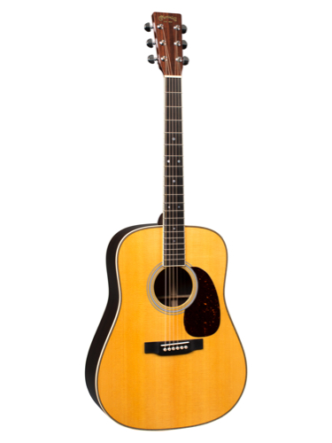 Martin HD-35 Acoustic Guitar With Gold Plus Thinline Pickup Installed