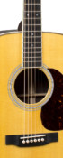Martin HD-35 Acoustic Guitar With Gold Plus Thinline Pickup Installed Soundhole