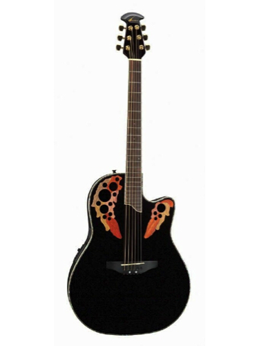 Ovation CC48-5 Black Celebrity Deluxe