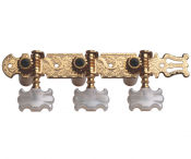 Ping P2623 Classical Pearlized Butterfly Gold Lyra Guitar Tuning Machines Single