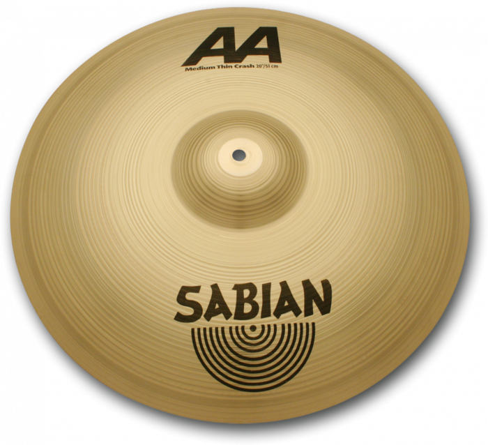 Sabian (AA) 21607 16 Inch Medium-Thin Crash Cymbal