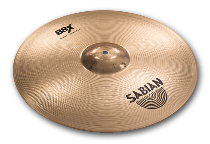 Sabian (B8X) 41808X 18 Inch Medium Crash Cymbal | Pro Music