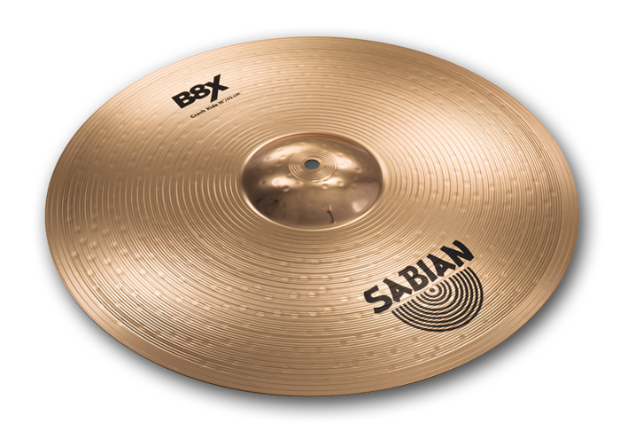 Sabian (B8X) 41811X 18 Inch Medium Crash Ride Cymbal