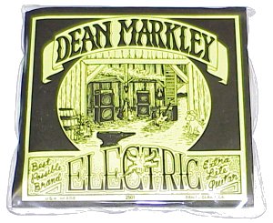 Dean Markley 2501B Jeu de cordes pour Guitare électrique Nickel Steel Extra Light 08-38
