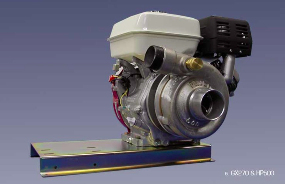 Proline Honda GX270 And HP500 Engine - Pump Combo