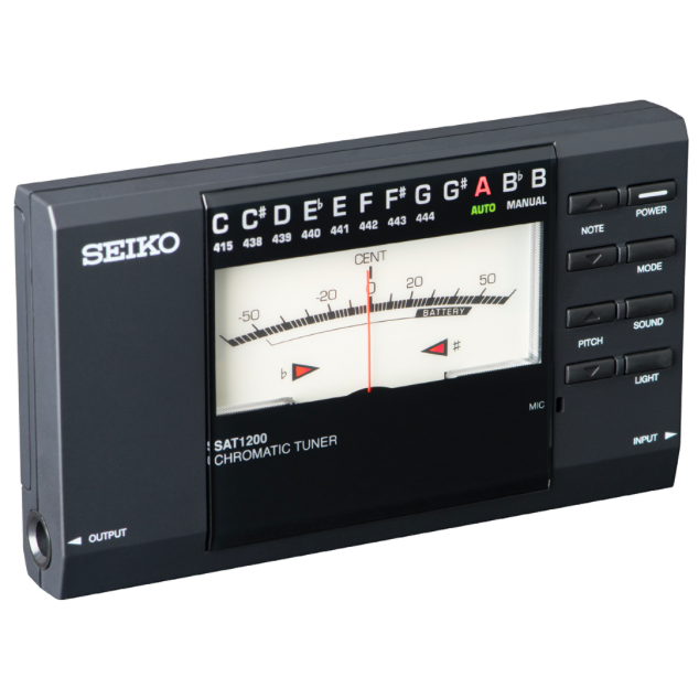 Seiko SAT1200 Chromatic Tuner