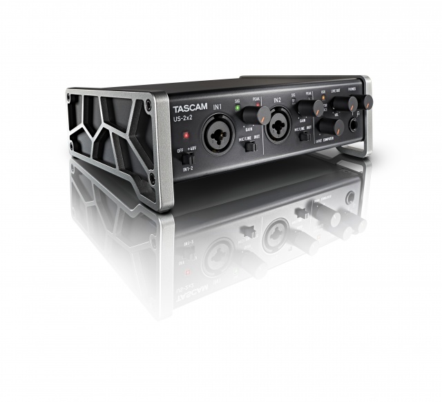 TASCAM US-2X2 Computer:Tablet Audio Interface