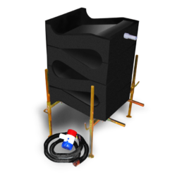 Gold Cube 4 Stack Deluxe Sluice