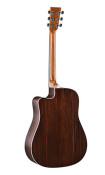 Martin DCPA4 Rosewood Acoustic Guitar Back