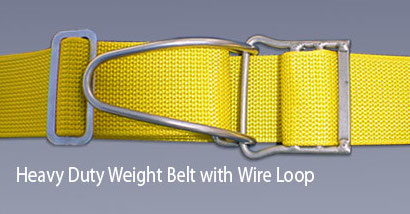 Proline Heavy Duty Weight Belt With Wire Loop