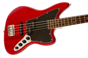 Fender Squier Jaguar Bass Special Crimson Red Transparent Rosewood Fingerboard Body