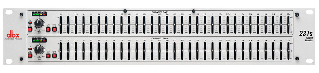 dbx 231S Dual Channel 31 Band Equalizer