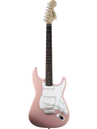 Fender Squier Affinity Stratocaster Shell Pink Rosewood Fingerboard
