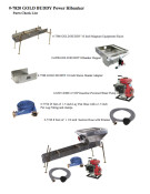 Jobe Gold Buddy Highbanker With 2.5HP Engine And Trash Pump Parts List