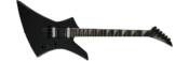 Jackson JS32T Kelly Satin Black Side