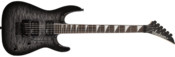 Jackson JS32Q Dinky Transparent Black Quilt Maple Side