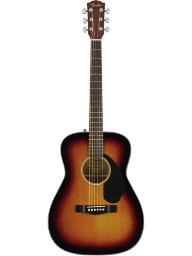 Fender CC-60S 3-Color Sunburst Solid Top Acoustic Guitar
