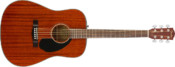 Fender CD-60S Mahogany Solid Top Acoustic Guitar Side