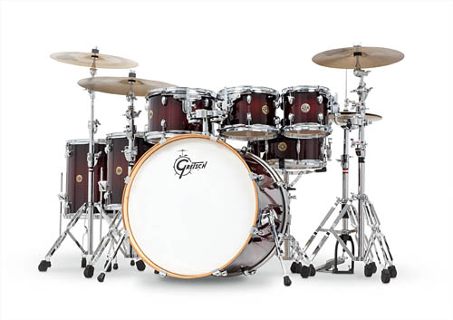 Gretsch CM1-E826P-DCB Catalina Maple 6 Piece Deep Cherry Burst Drum Set Shell Pack