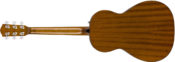 Fender CP-60S Sunburst Solid Top Parlor Acoustic Guitar Back