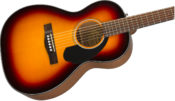 Fender CP-60S Sunburst Solid Top Parlor Acoustic Guitar Body
