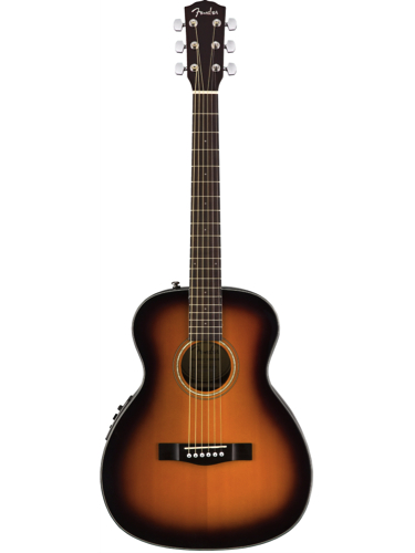 Fender CT-140SE Sunburst Solid Top Acoustic-Electric Travel Guitar
