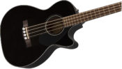 Fender CB-60SCE Black Solid Top Acoustic-Electric Bass Body