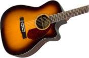 Fender CC-140SCE Sunburst Solid Top Acoustic-Electric Guitar Body
