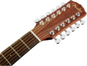 Fender CD-60SCE 12 String Natural Headstock