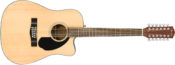 Fender CD-60SCE 12 String Natural Side