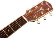 Fender PM-3 All Solid Mahogany 000 Acoustic Guitar Headstock