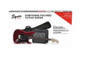 Fender Squier Affinity Strat Pack Candy Apple Red HSS With 15G Combo Amp And Gigbag Side