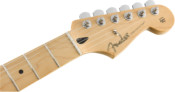 Fender Player Stratocaster Black Maple Fingerboard Headstock