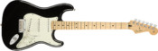 Fender Player Stratocaster Black Maple Fingerboard Side