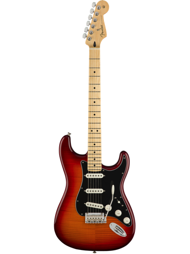 Fender Player Stratocaster Plus Top Aged Cherry Burst Maple Fingerboard