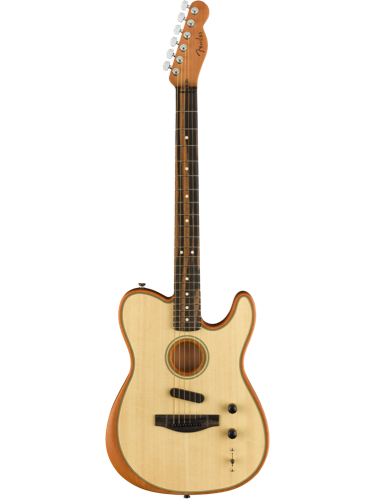 Fender American Acoustasonic Telecaster Natural With Gig Bag