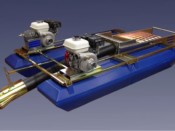 Proline 5 Inch Dredge With Twin GX200 And HP400 Pumps Front