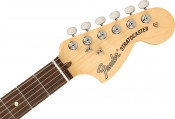 Fender American Performer Stratocaster Honey Burst Rosewood Fingerboard Headstock