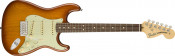Fender American Performer Stratocaster Honey Burst Rosewood Fingerboard Side